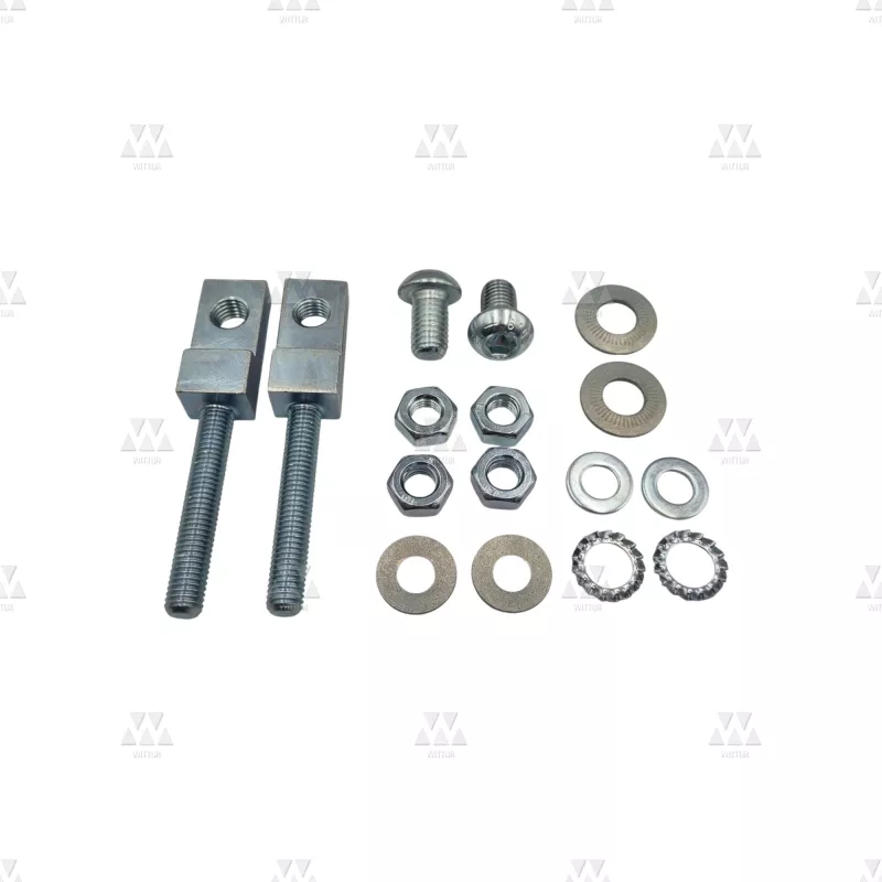100-0307/KIT | HANGER BOLT FOR GLASS PANELS, STEPPED (KIT 2)