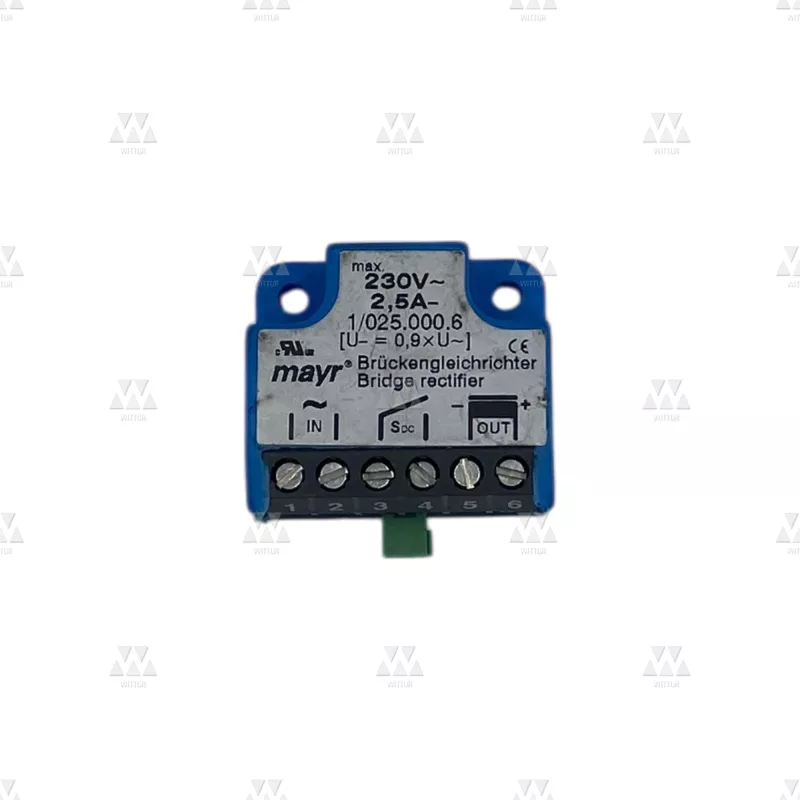 890-1011 | O/EXCITATION RECTIFIER FOR WSG S3