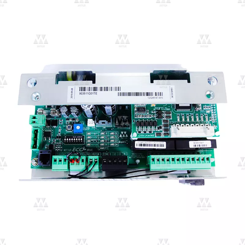 0903511A01TE | ELECTRONIC BOX COMPLETE ECO+/OTIS 3WIRE WITH MAGNETIC SWITCH. PARAMETER OTISF EN81-20 (TE)