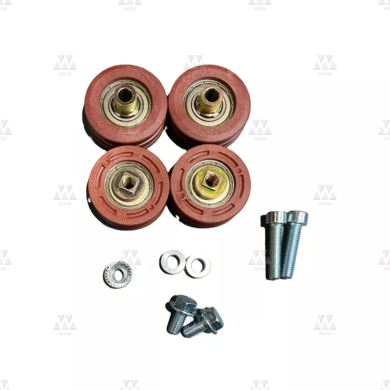 0905578A98 | ROLLER PACKAGE INCLUDING, TOP-ROLLERS, SYNCHRO- ROLLERS AND FIXING MATERIAL, FOR ONE SLOW HANGER