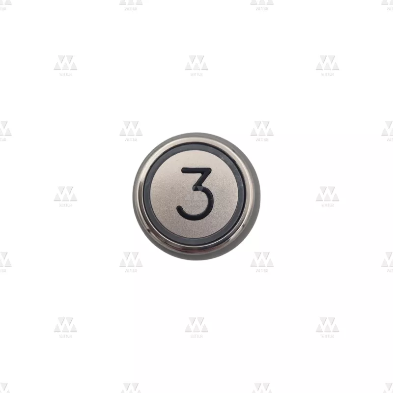 T009055 | PUSHBUTTON AT33RM LED RED FLAT RIBBON CONNECTION REF 3