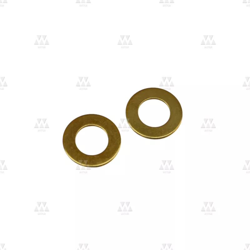 W001095 | PLAIN NORMAL WASHER ISO 7089 - 12 - BRASS, PRODUCT GRADE A