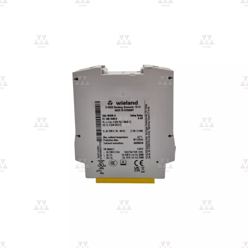 T009029 | SAFETY RELAY WIELAND 230V SNA4043K-A
